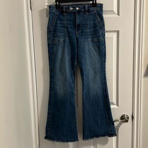 AE Super High-rise Flare Jeans